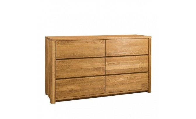 Комод LAUSANNE 6 из массива дуба